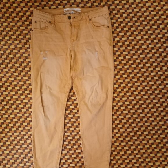 Celebrity Pink Mid Rise Ankle Skinny Jeans Sz L - Picture 2 of 5